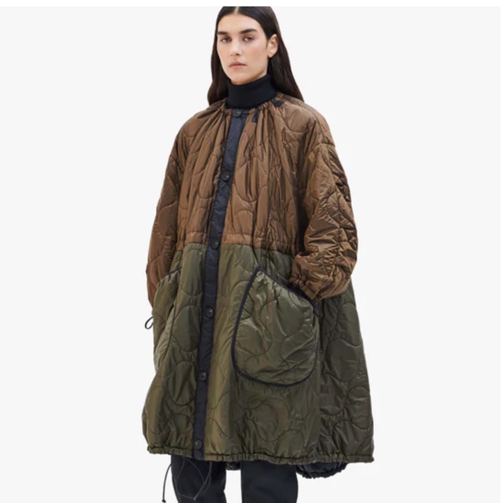 New Marfa Stance Reversible Quilt Parka Orig $1895
